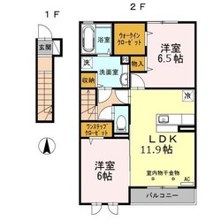 フォンテーヌ聖蹟IIの物件間取画像